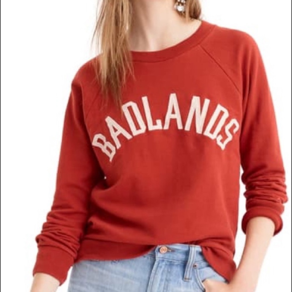 J. Crew badlands crew neck sweatshirt